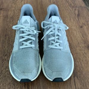 Adidas Ultraboost 19 Men’s Running Shoe Grey/White